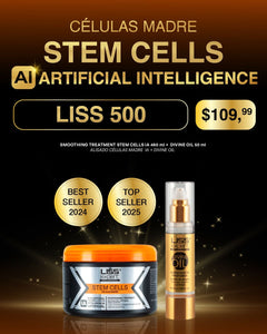 LISS EXPERT STEM CELLS 16 Oz + ARGAN OIL (LISS 500)