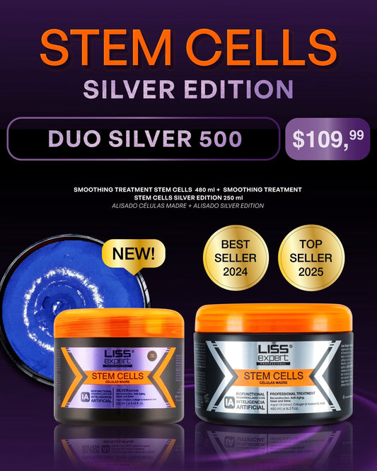 LISS EXPERT STEM CELLS  16.9 ONZ + Silver 8.45 onz  (Duo silver 500)