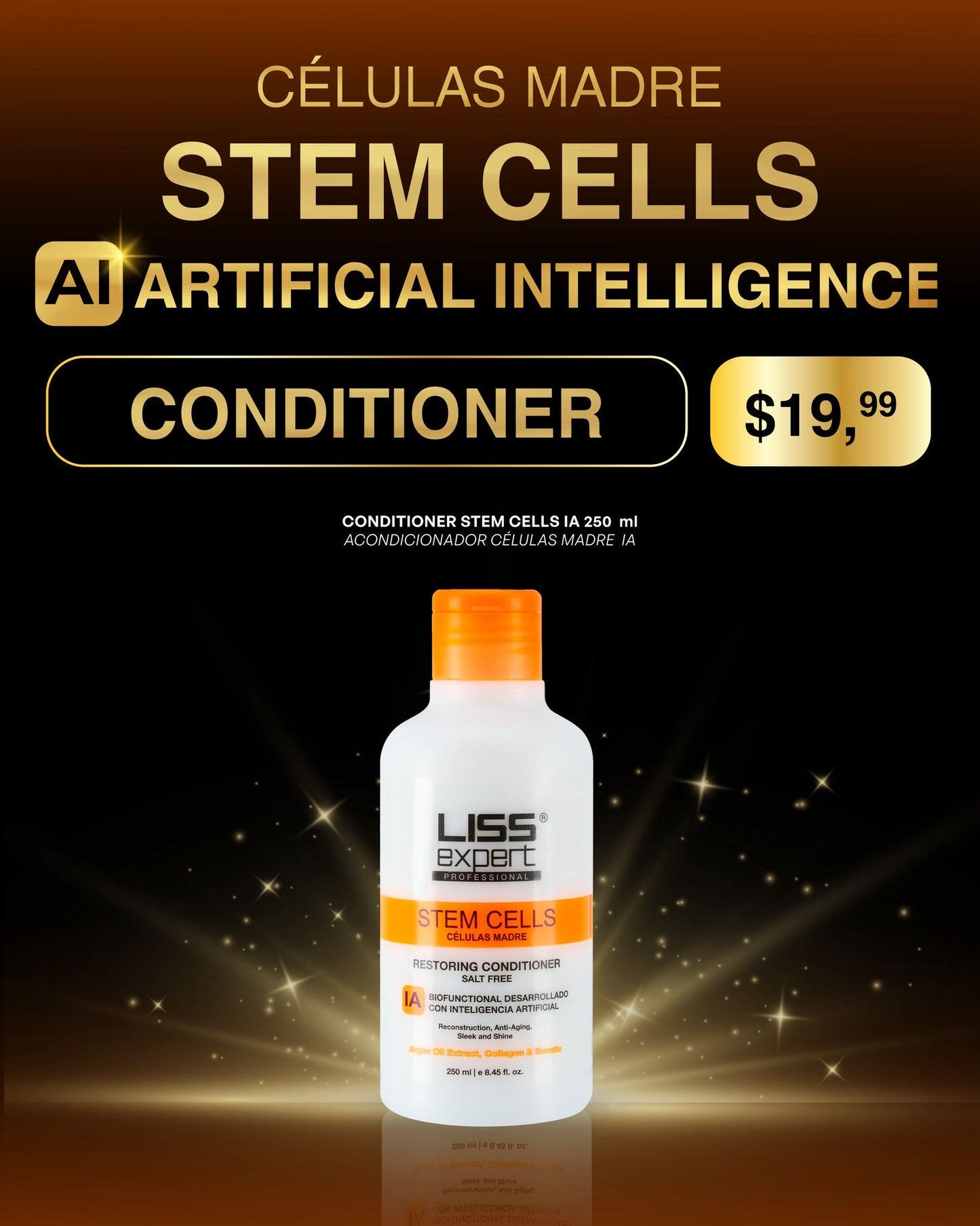 LISS EXPERT STEM CELLS CONDITIONER 8.45 ONZ
