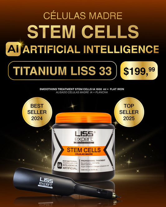 LISS EXPERT STEM CELLS 33.8 fl onz  + Titanium FA (TFL33)