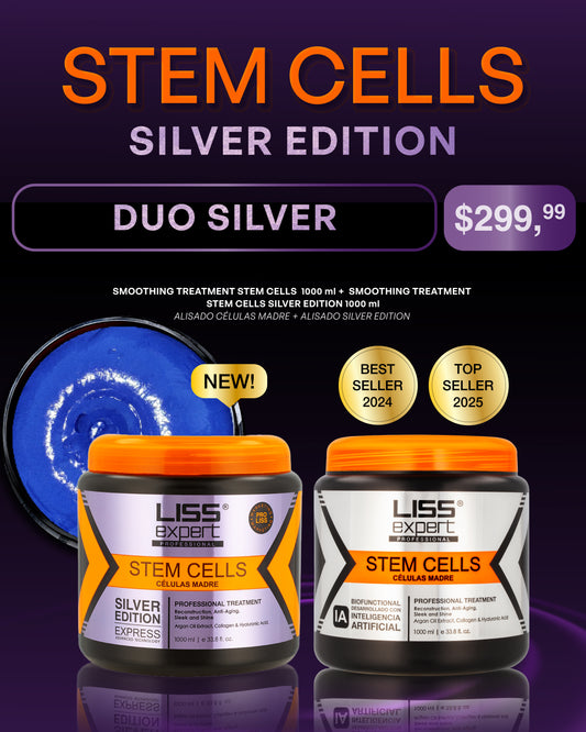 Liss Expert stem cells 33onz + stem cells silver 33onz ( Duo silver )