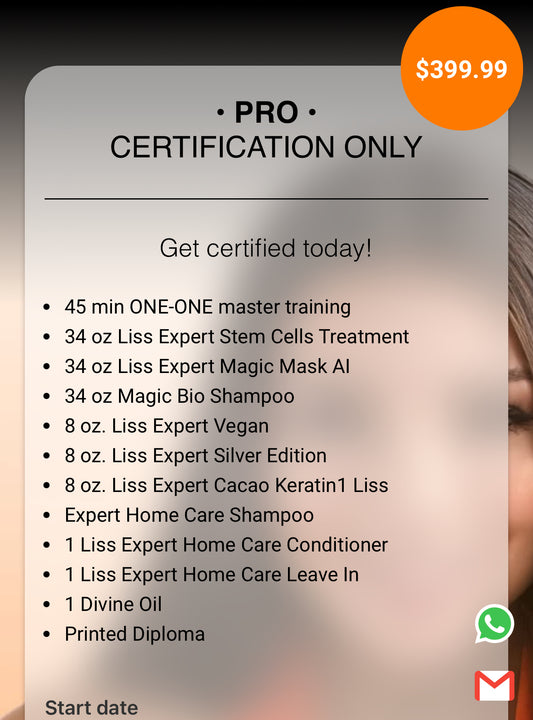 Certification package