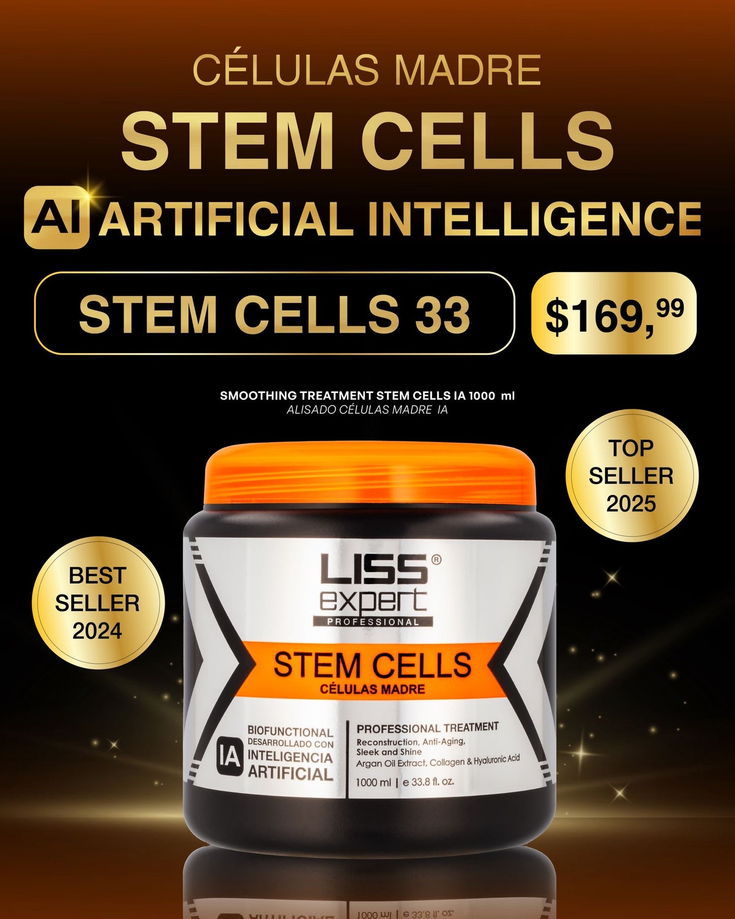 LISS EXPERT STEM CELLS 33.8 ONZ (SOLO 33)