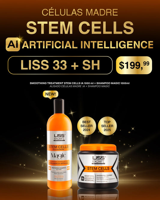 Stem Cells 33.8 oz Plus Magic Shampoo 33.8 (Liss 33 + sh)