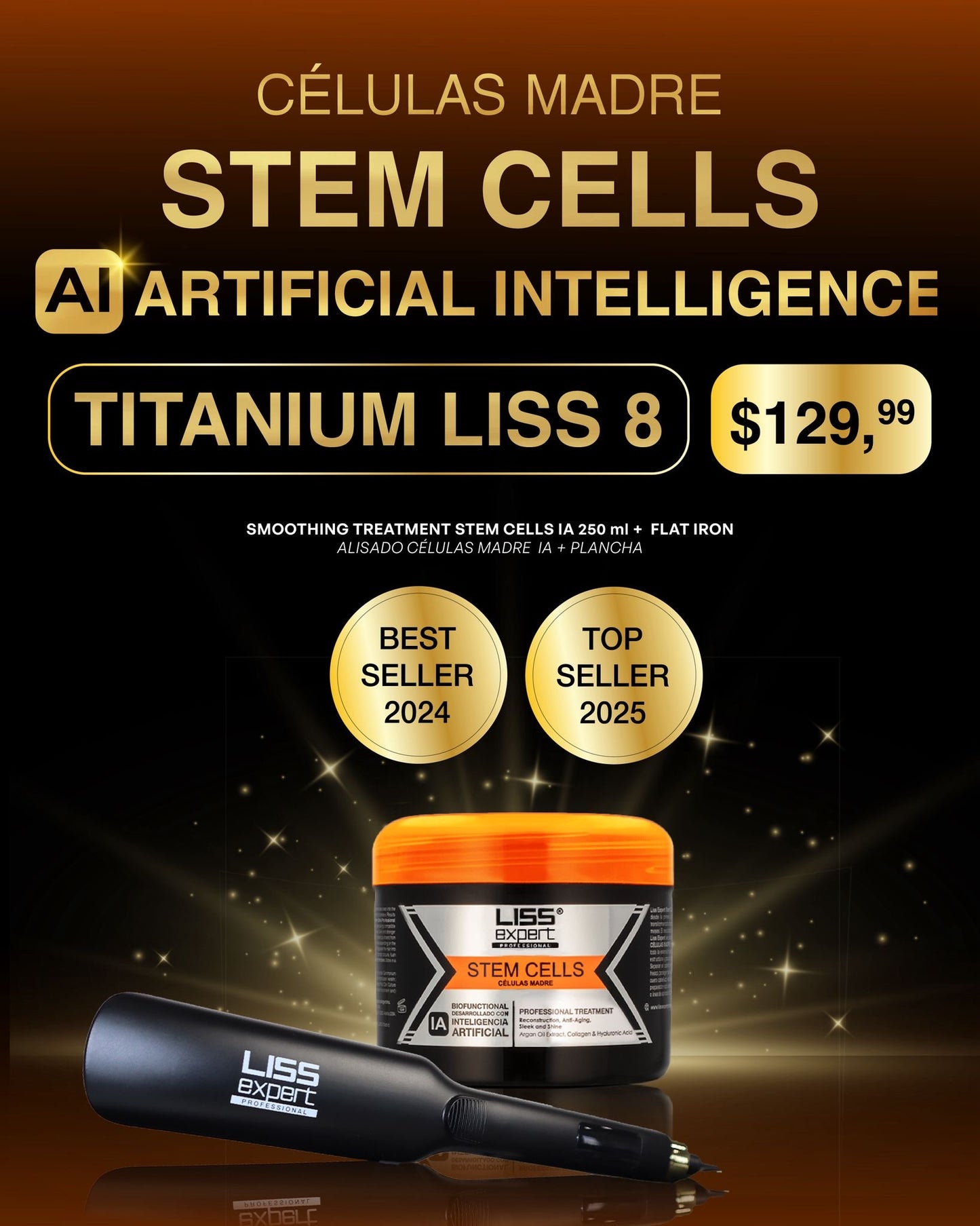 LISS EXPERT STEM CELLS 8.45ONZ + Titanium FA (TFL8)
