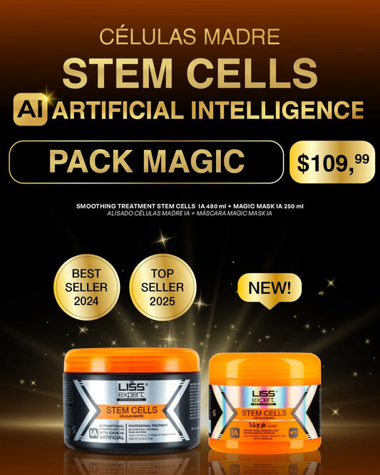 LISS EXPERT STEM CELLS 16.9 ONZ + Magic mask 8.45 onz (Pack magic )