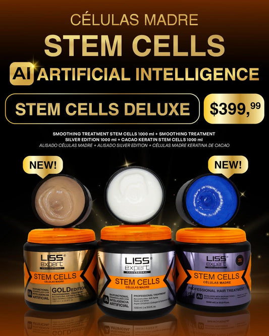 Liss Expert stem cells 33onz + Stem cells gold 33onz + Stem cells silver 33onz (Stem cells deluxe)